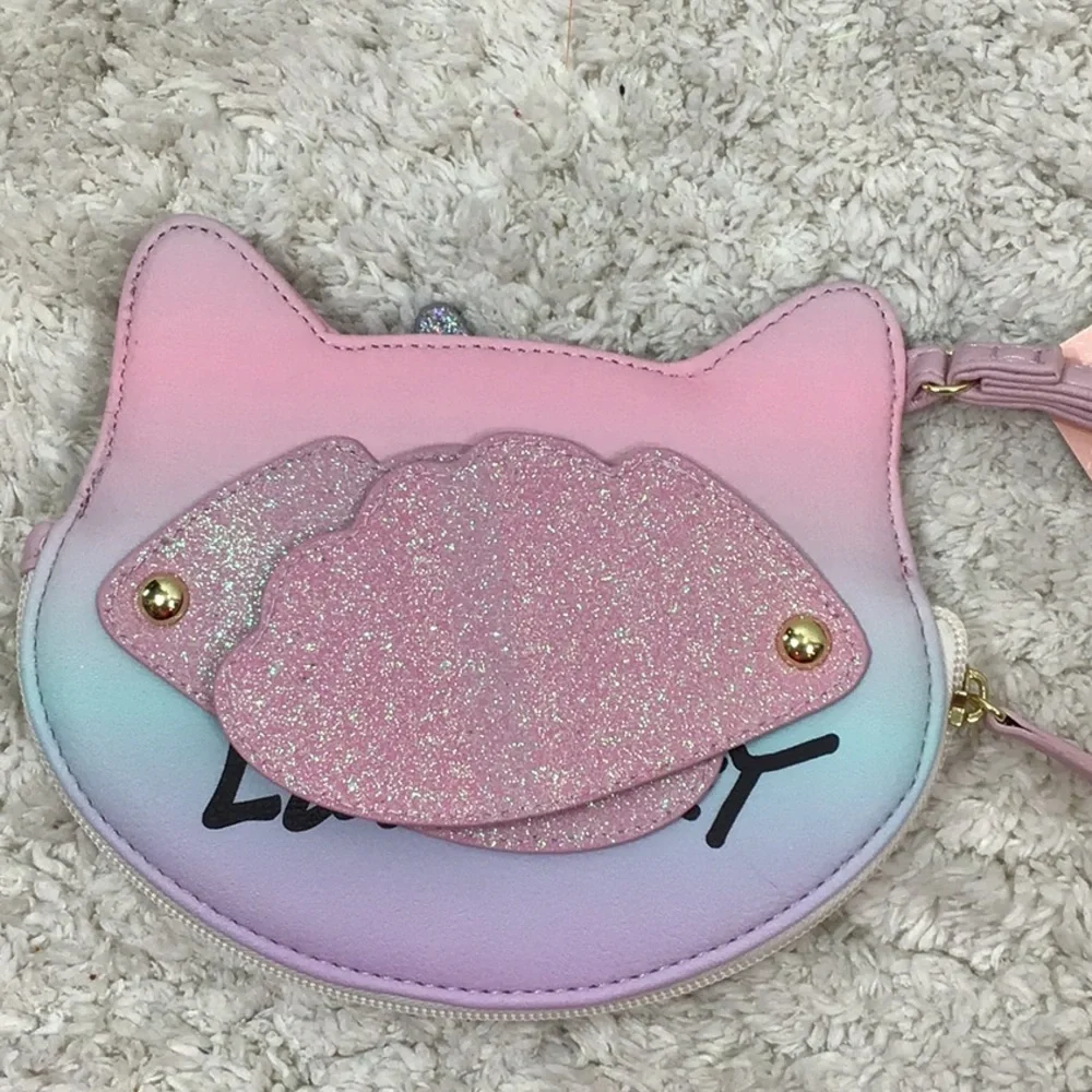 Betsey Johnson unicorn wristlet NWT